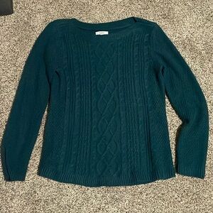 Croft & Borrow Turquoise Sweater